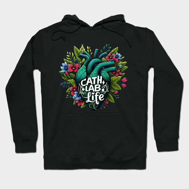 Cath Lab Life Hoodie by ZaikyArt